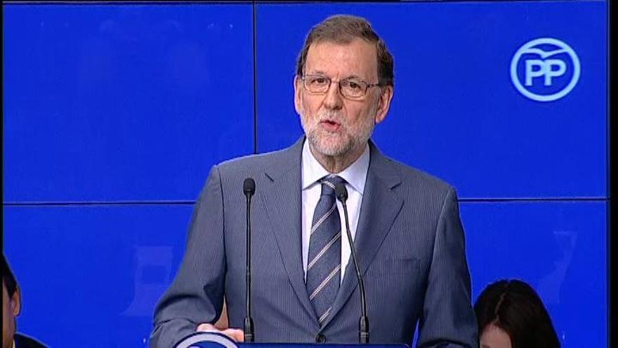 Rajoy: "Tan malo es no tener un Gobierno como tener un Gobierno al que no se deje gobernar"