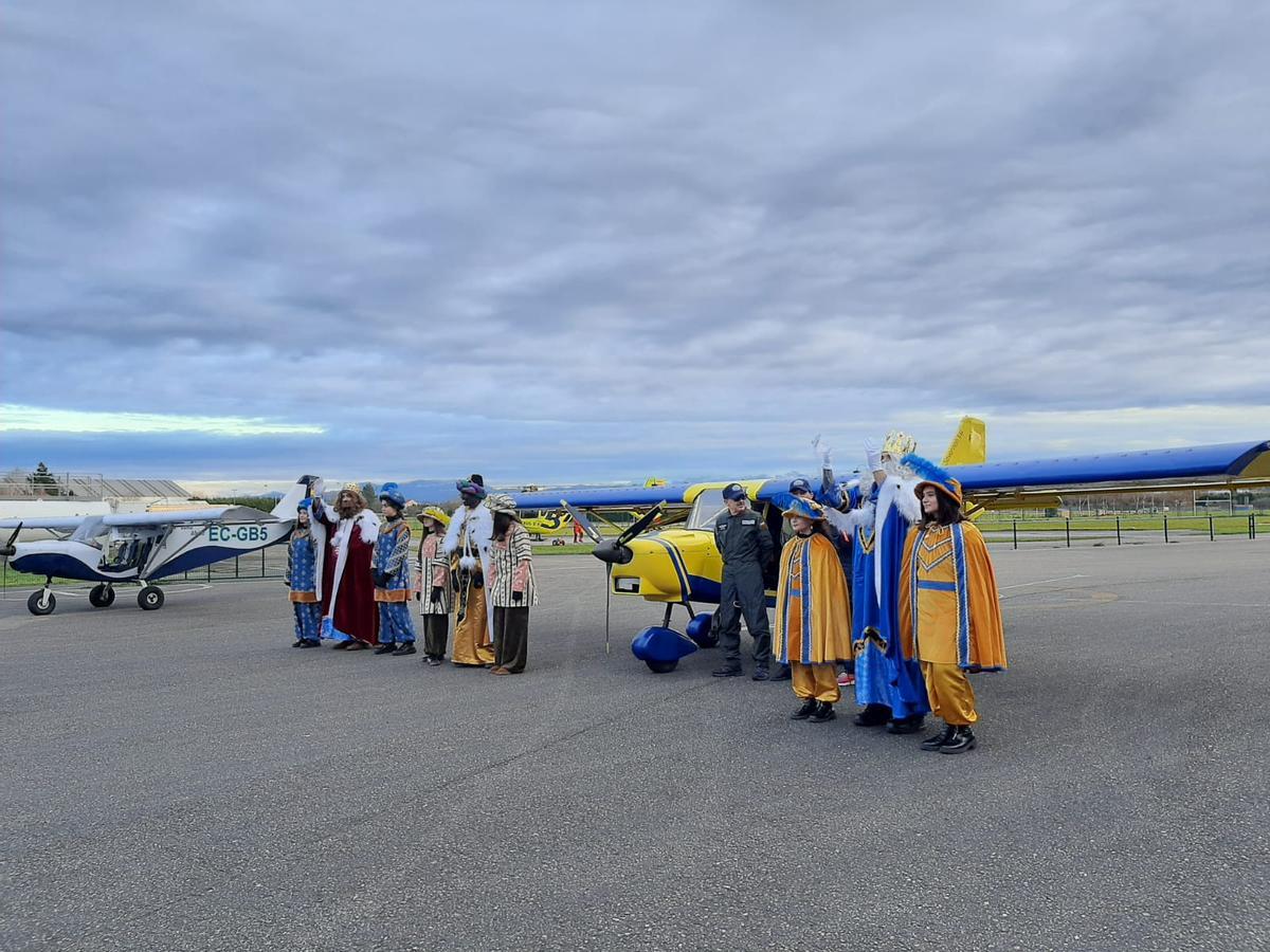 Los Reyes aterrizan en La Morgal