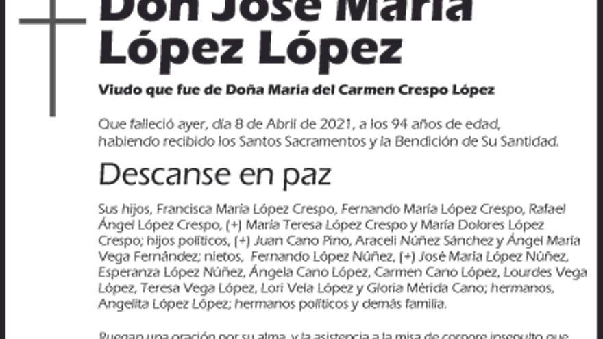 José María López López