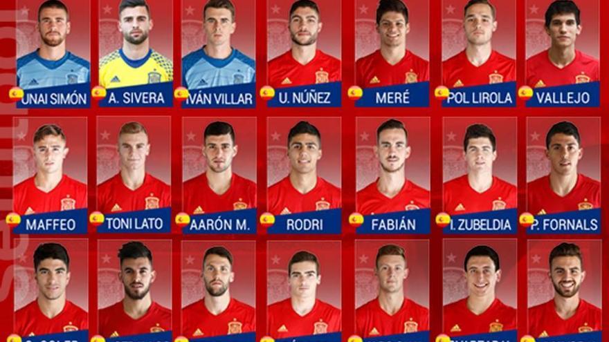 Los madridistas Ceballos y Mayoral liderarán a la sub-21 en la Región