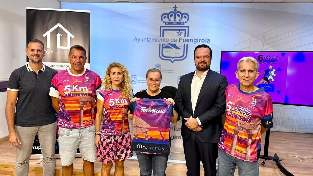 Equipo organizador de la Media Maratón 2023 que se celebrará en Fuengirola.