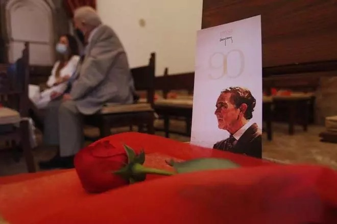 El 90 cumpleaños de Antonio Gala en imágenes