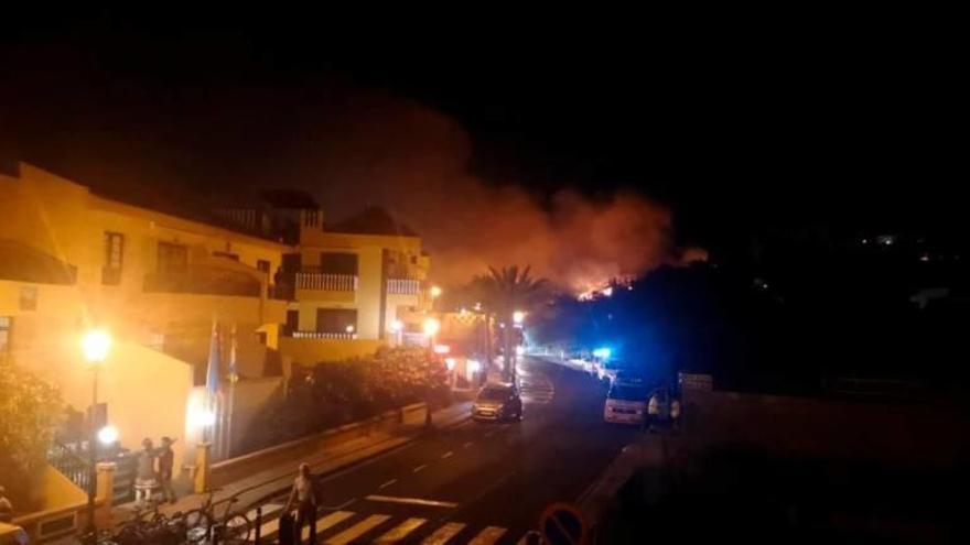 Incendio en La Gomera