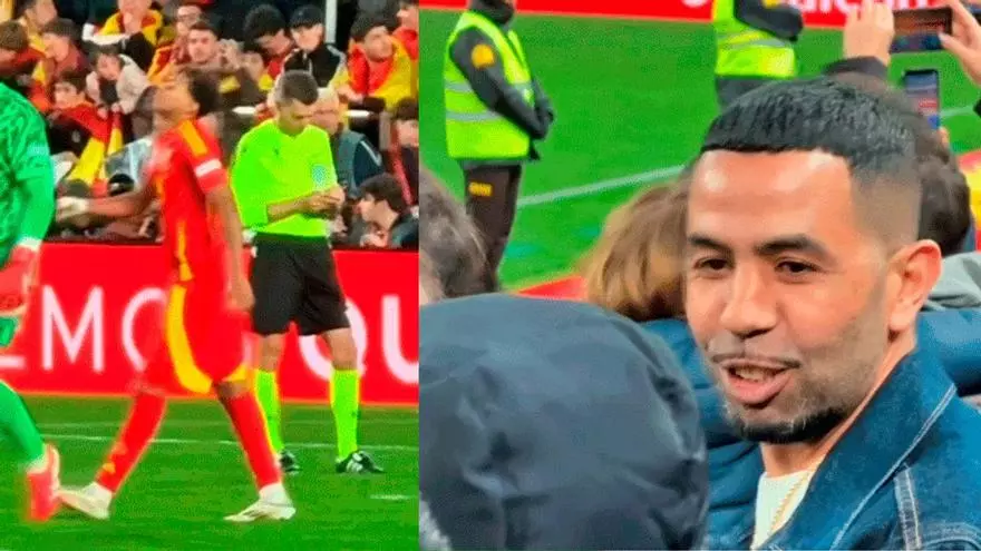 As赤 reaccion車 el padre de Lamine cuando el jugador fall車 el penalti con Espa?a... ?Ya es viral!