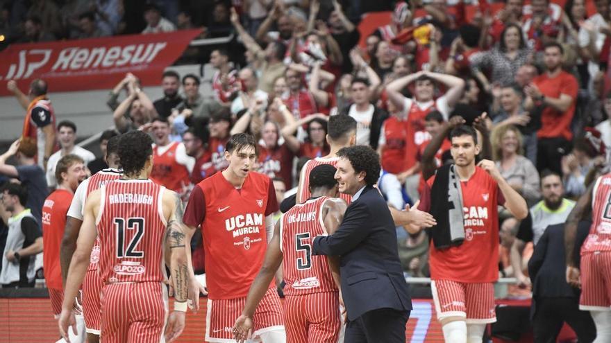 Las imágenes del UCAM Murcia - PAOK de Salónica