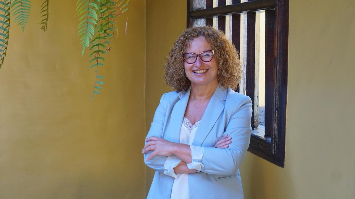 Nieves Hernández, consejera de Acción Social del Cabildo de La Palma.