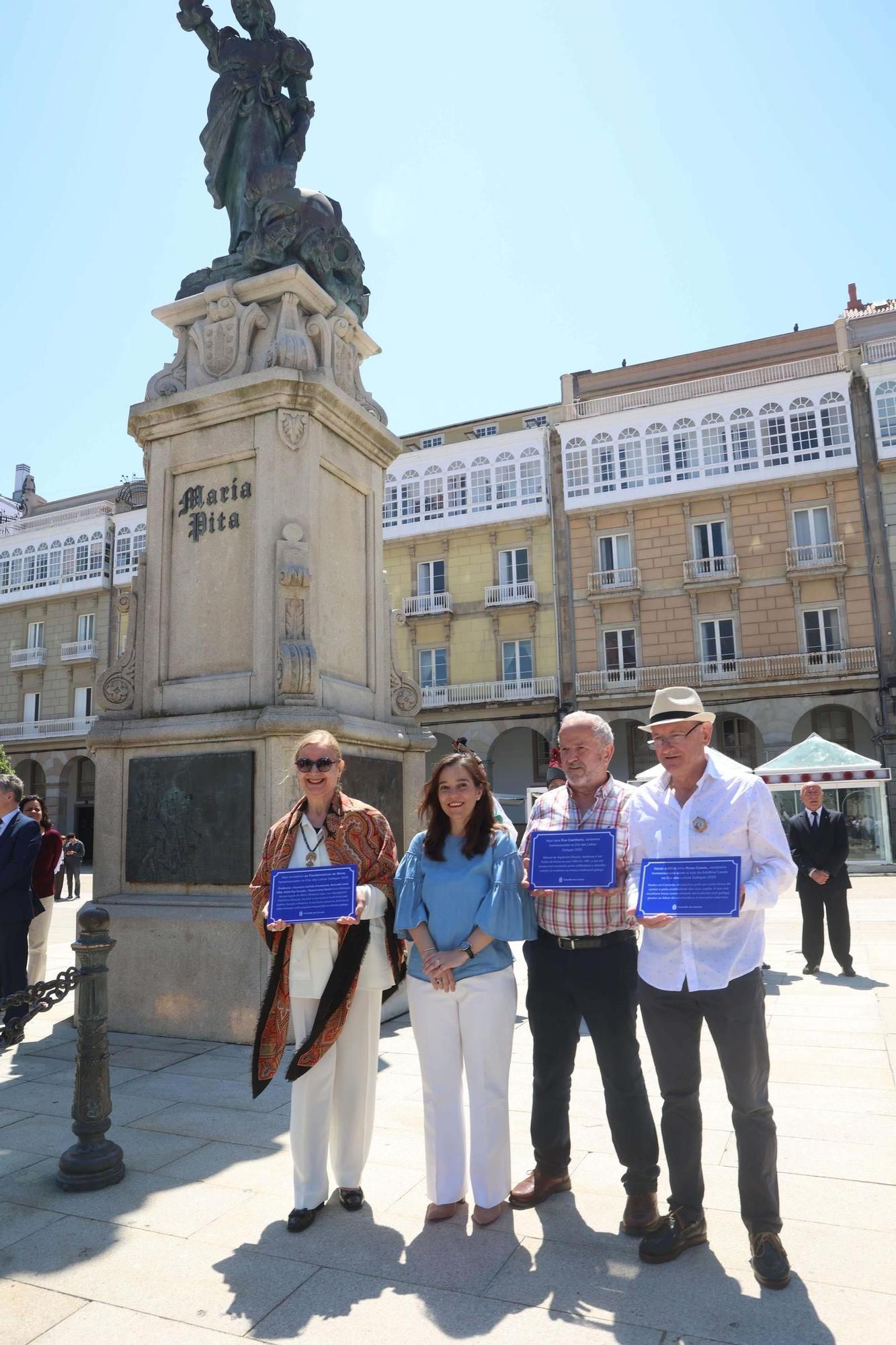 A Coruña abre los actos por el Día das Letras Galegas con un homenaje a las cantareiras