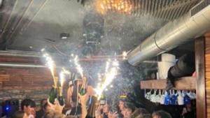 Morir gravant en una discoteca en flames