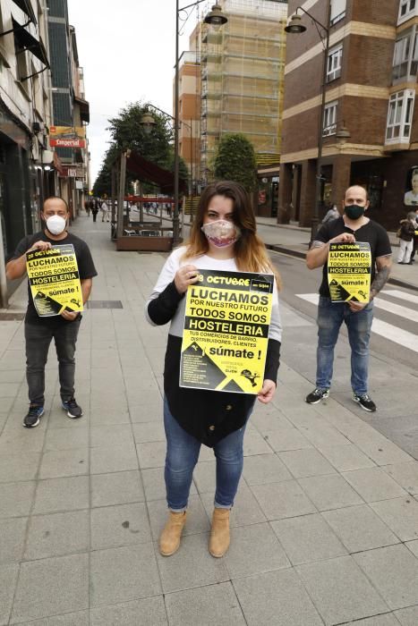 Los hosteleros de Gijón se ponen en marcha