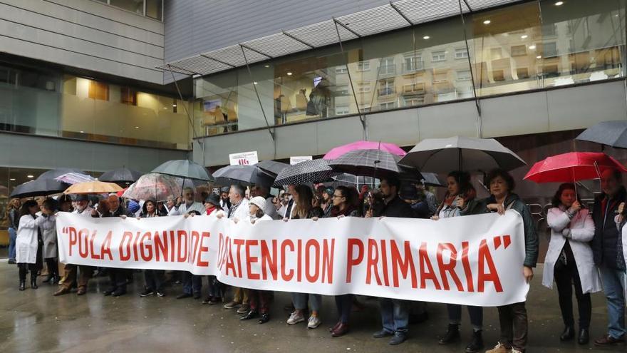 Los médicos de Primaria de Vigo siguen en pie de huelga