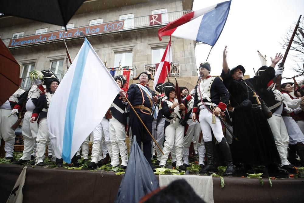 Los vigueses aplazan la expulsión de las tropas francesas