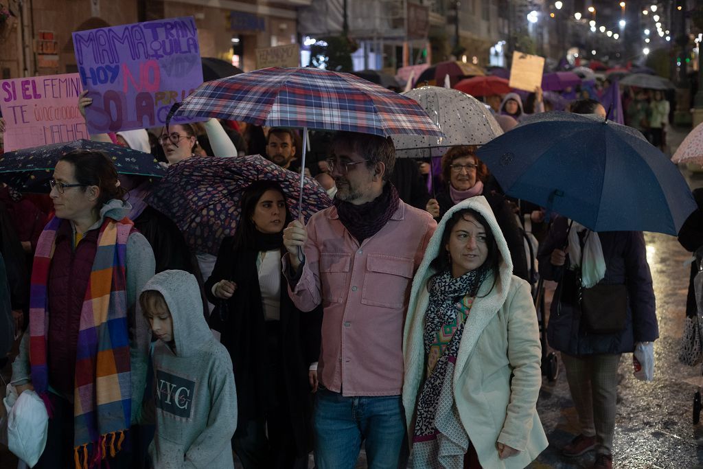 Todas las imágenes de la manifestación del 8M en Cartagena