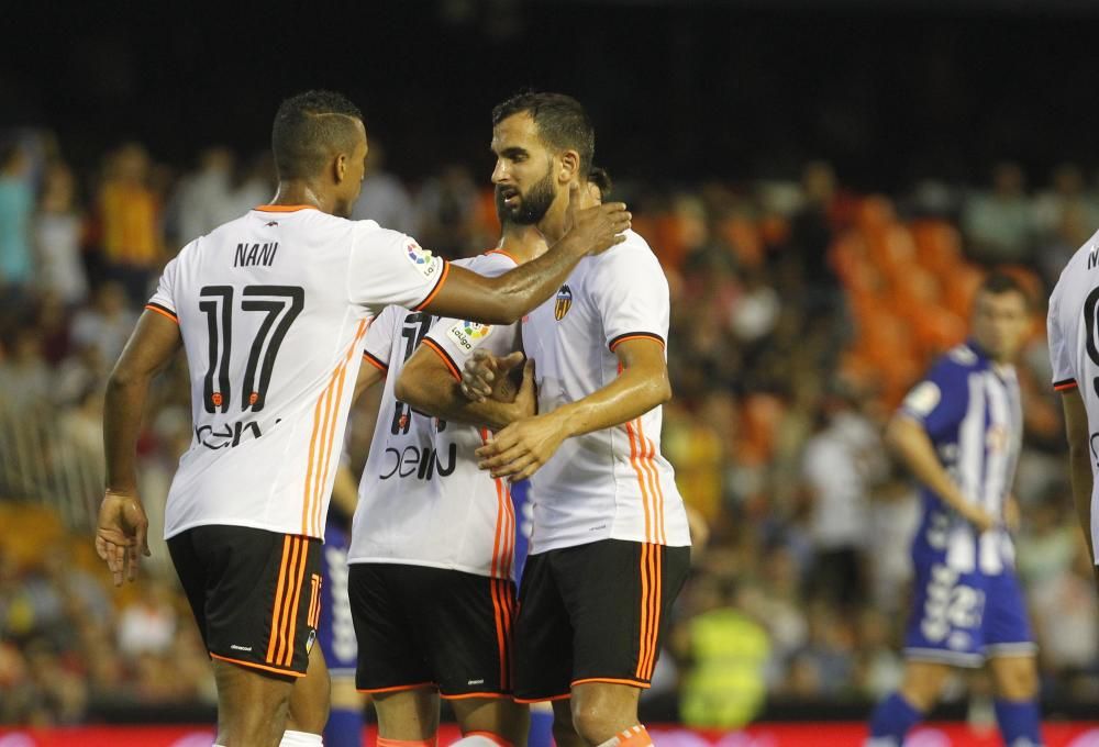 Las mejores imágenes del Valencia - Alavés