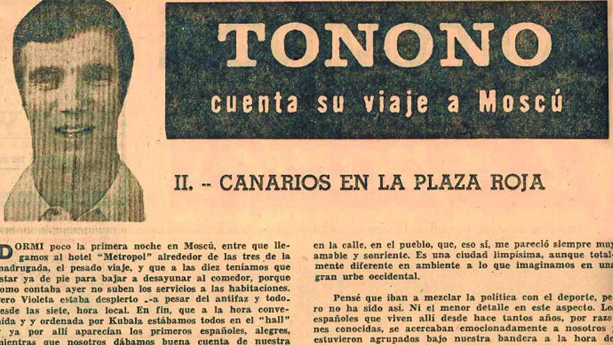 El viaje soviético de Tonono