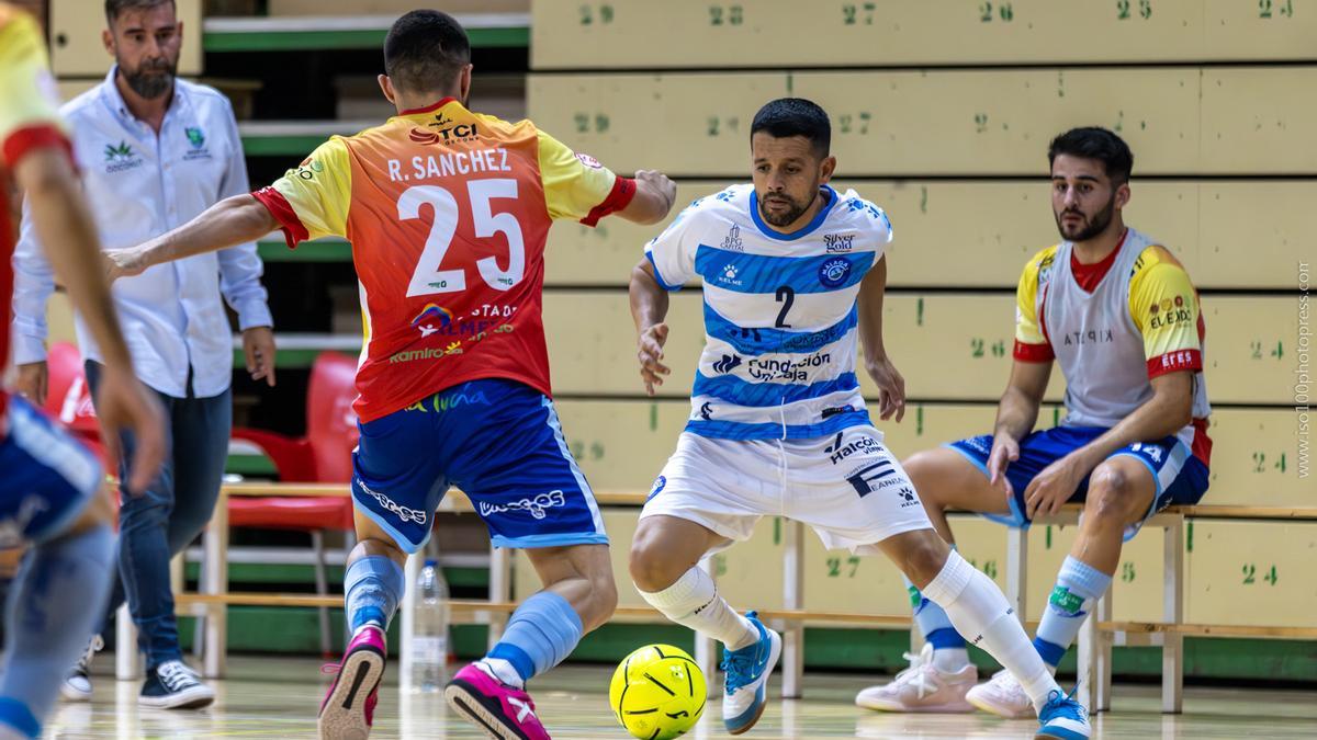 Imagen de un partido anterior del Málaga Ciudad Redonda FS.