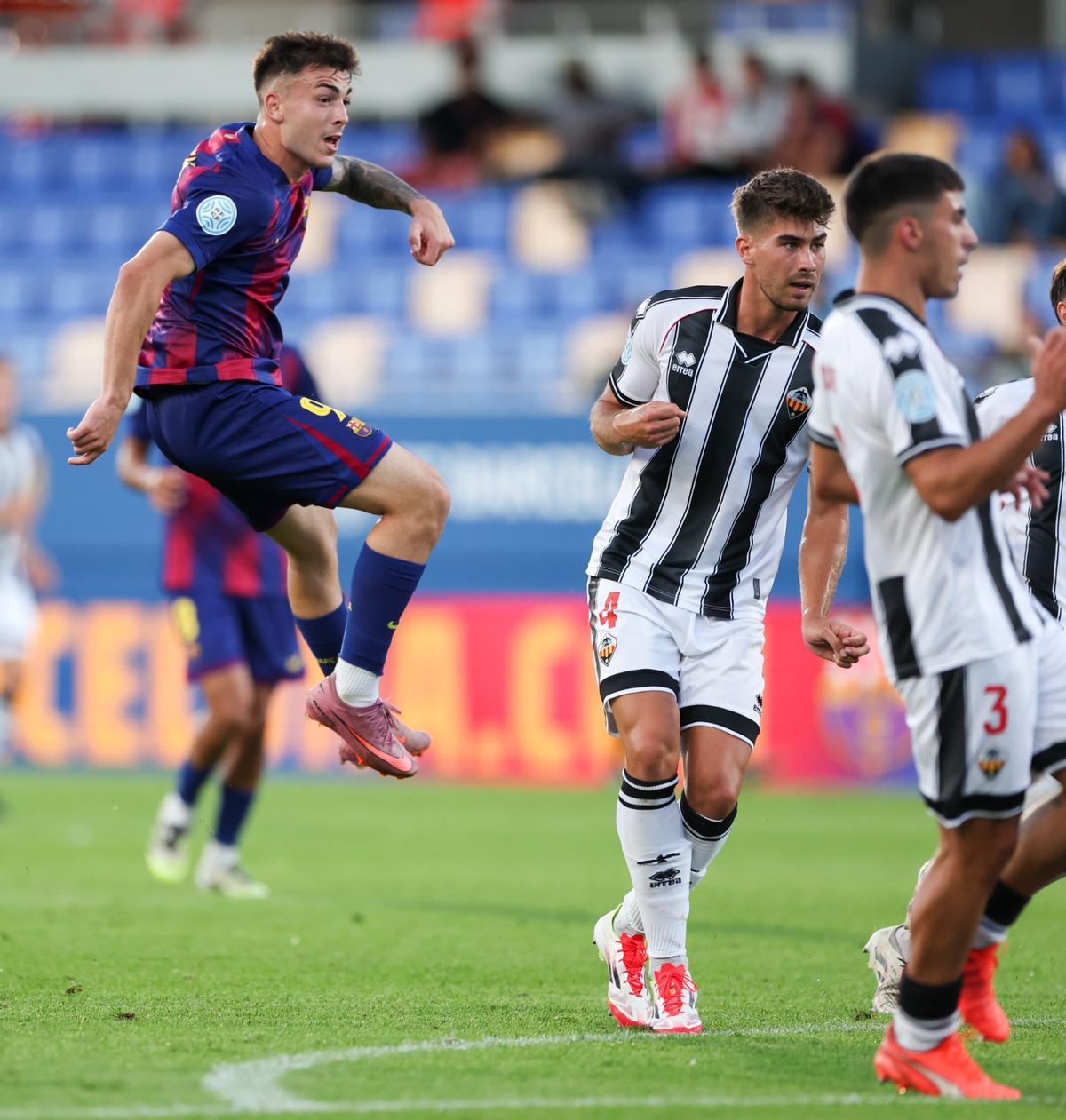 Las mejores imágenes del Barça Atlètic vs Castellón B (4-0)