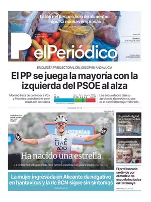 La portada de EL PERIÓDICO del 10 de mayo de 2026