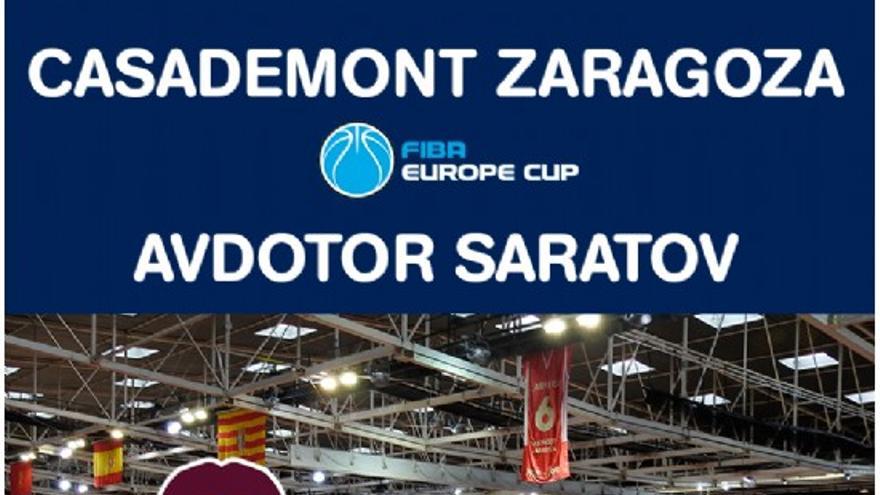 Partido de la 4ª jornada del Grupo D de la FIBA Europe Cup