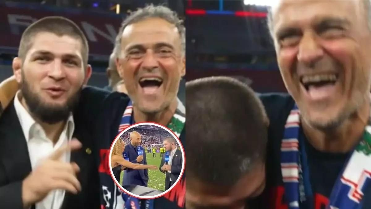 Khabib Nurmagomedov y la broma a Luis Enrique, además de la polémica con Kate Scott.