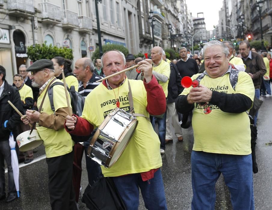 Cuando los abuelos salieron a la calle en Galicia