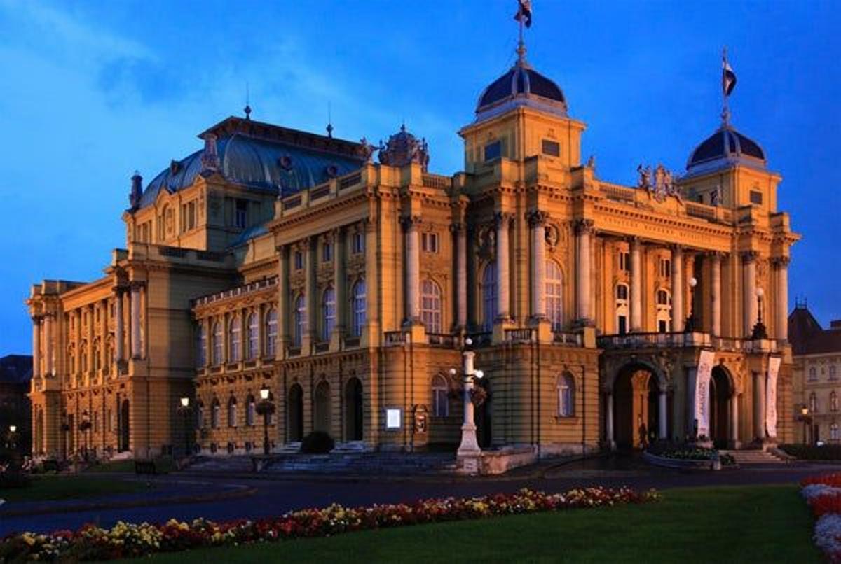 Teatro Nacioanl de Croacia.