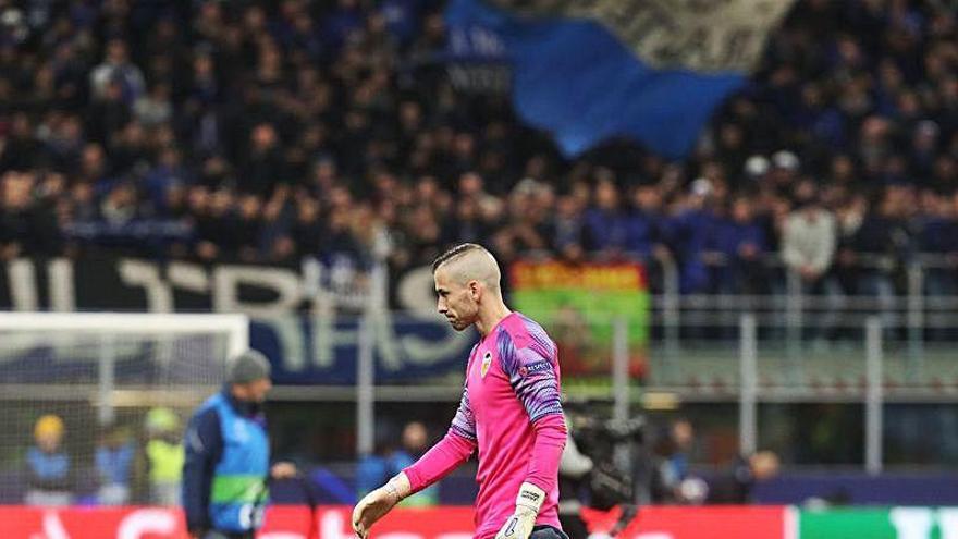 El Valencia CF perdió 4-1 en la ida de los octavos de final de la Liga de Campeones ante la Atalanta