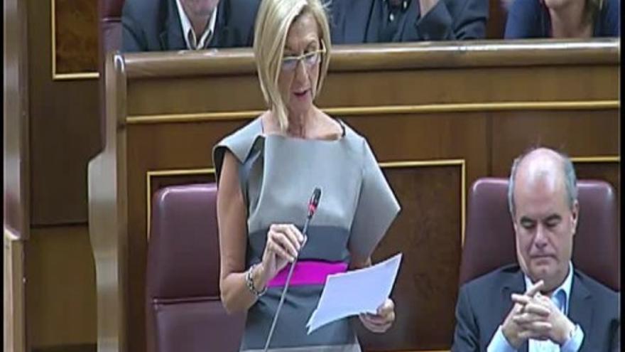 Rosa Díez a Rajoy: "Ahora no podré creer en ti"