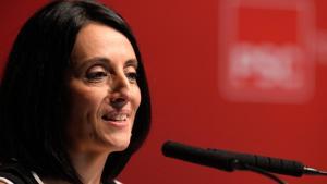 La nueva secretaria de Organización del PSOE, Rebeca Torró, este jueves.