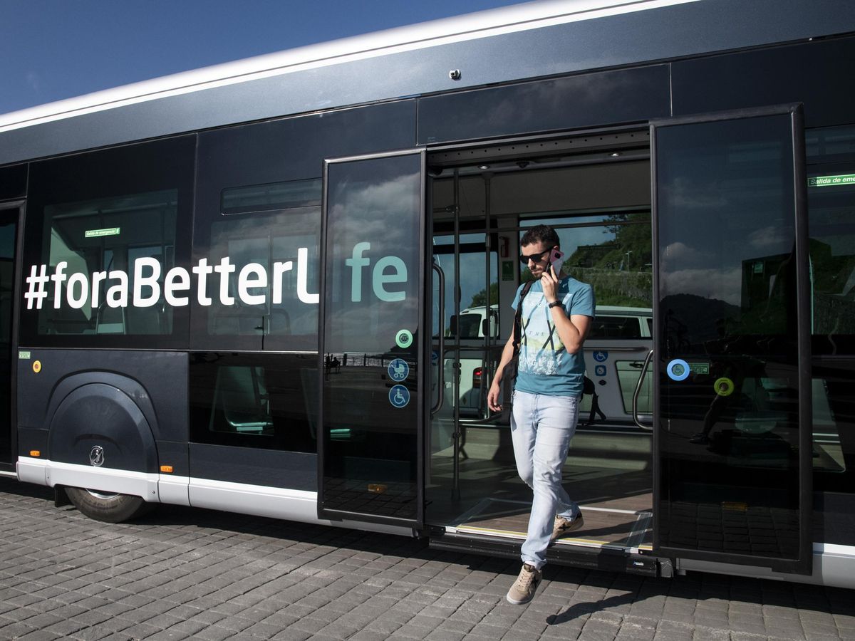 Porta d'autobus automatitzada feta per Masats