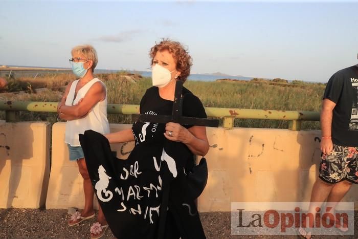 Protesta contra el estado del Mar Menor