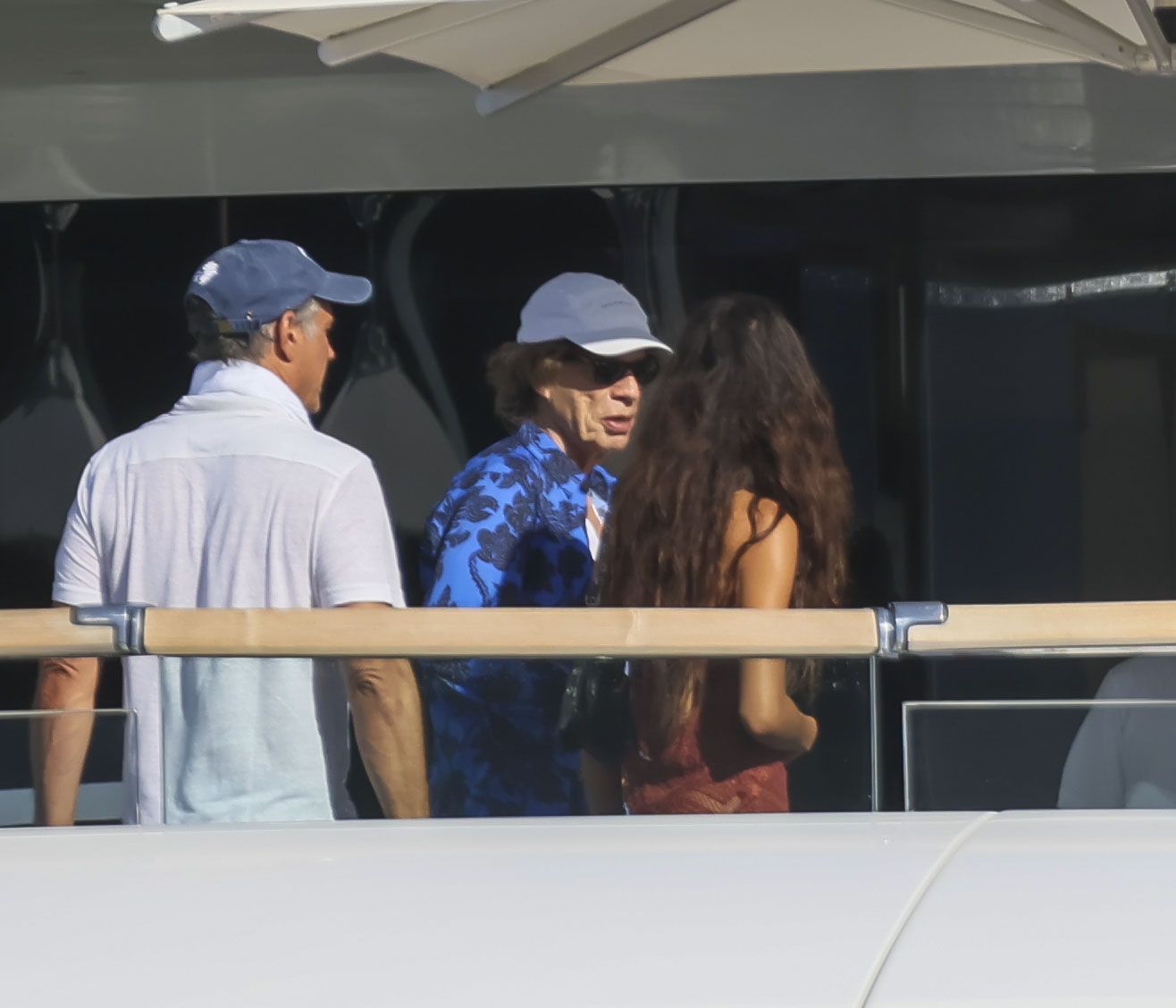 Mick Jagger y Leonardo Dicaprio, en Cala Jondal (Ibiza)