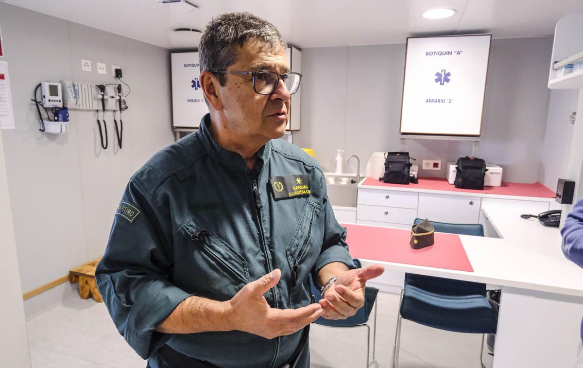 Recorrido por el buque Duque Ahumada, de la Guardia Civil