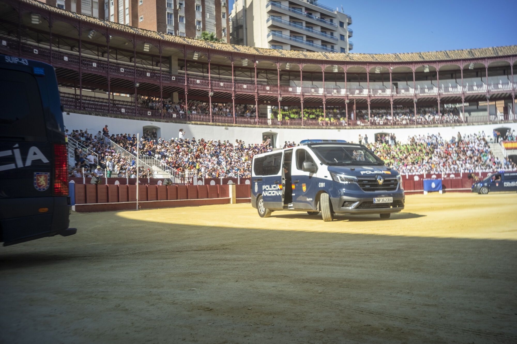 Exhibición de la Policía Nacional