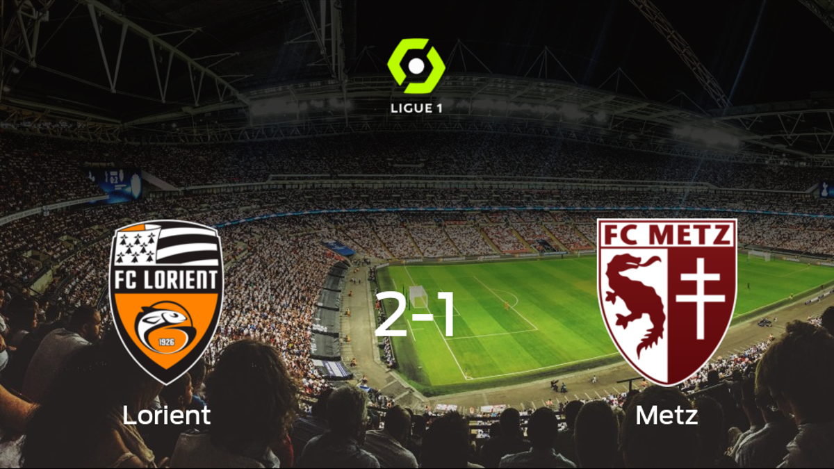 El Lorient logra una ajustada victoria en casa frente al FC Metz (2-1)