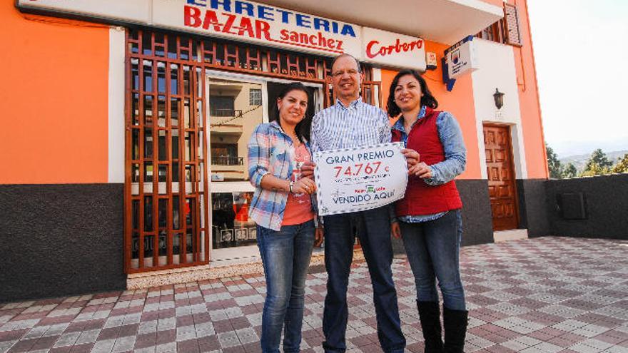 Las Meleguinas gana un premio de 74.000 euros en la Bonoloto