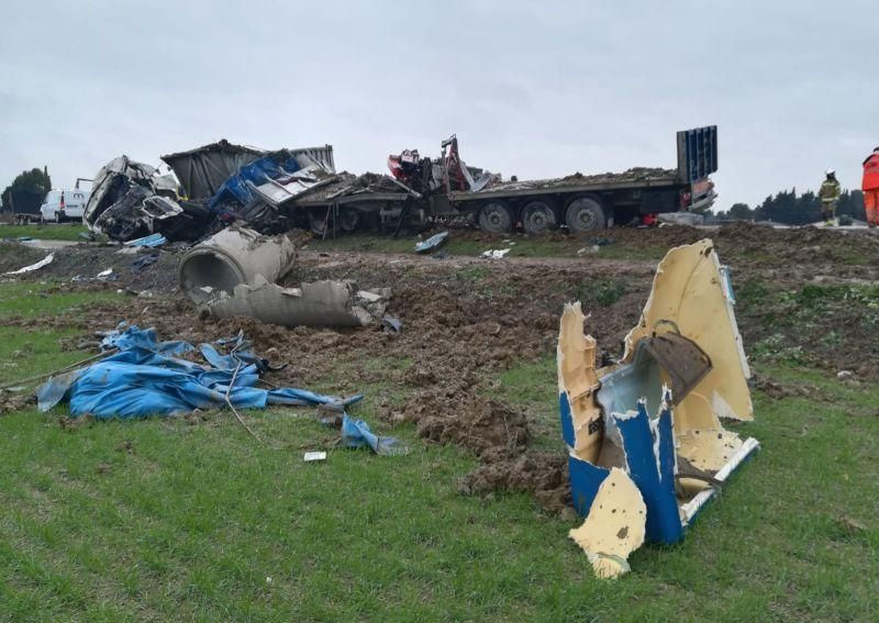 La carretera se cobra tres vidas en un brutal accidente en Osera