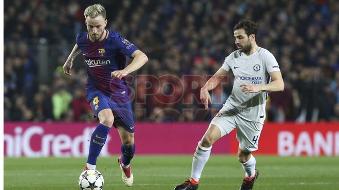 Partido de vuelta de octavos de final entre FC Barcelona, 3 - Chelsea, 0