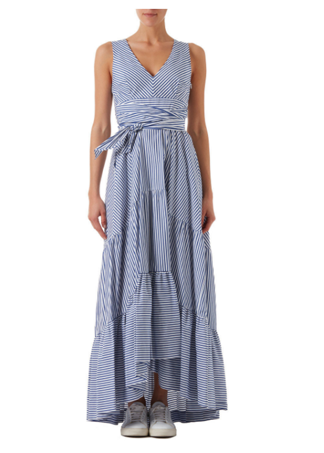 Vestido largo sin mangas de Parosh