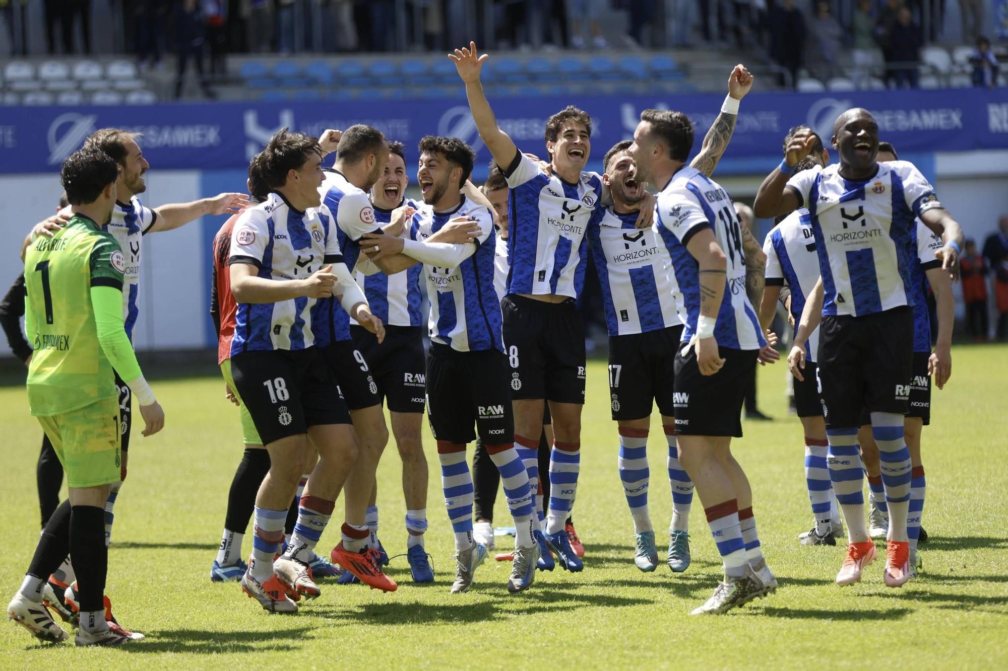 EN IMÁGENES: Así ha sido la victoria del Avilés ante el Guijuelo