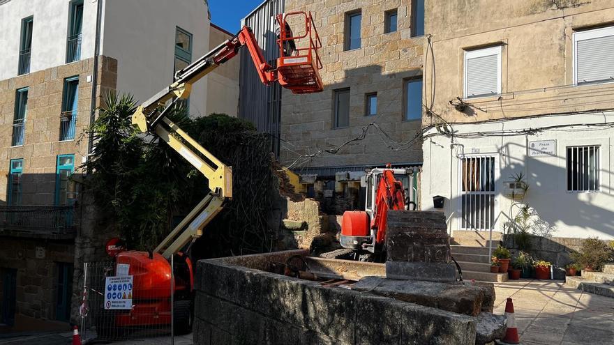 Demolido el bar Edra, punto de encuentro del Casco Vello de Vigo durante más de veinte años