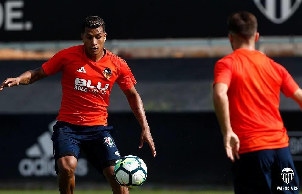 Así ha sido el entrenamiento del Valencia CF