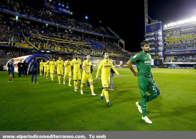 Las imágenes del partido del Villarreal en La Bombonera