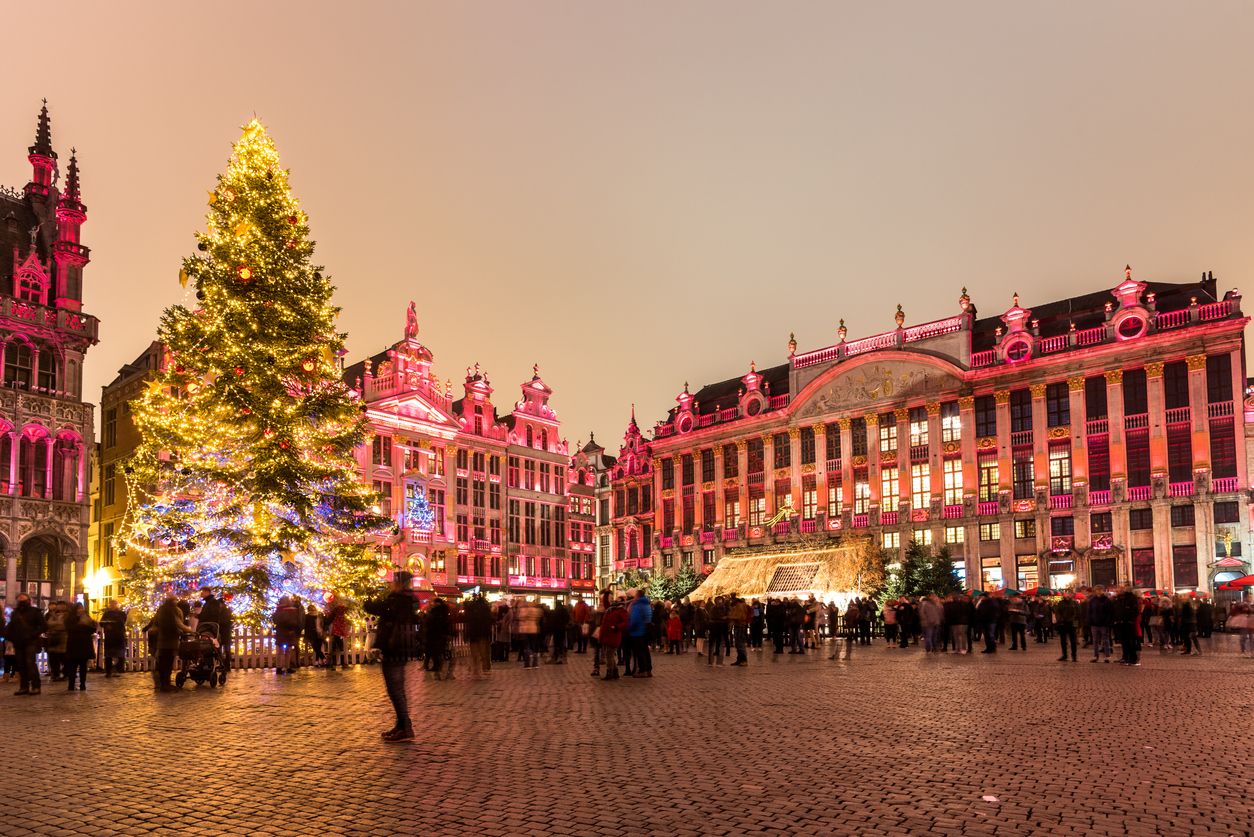 Bruselas en Navidad.