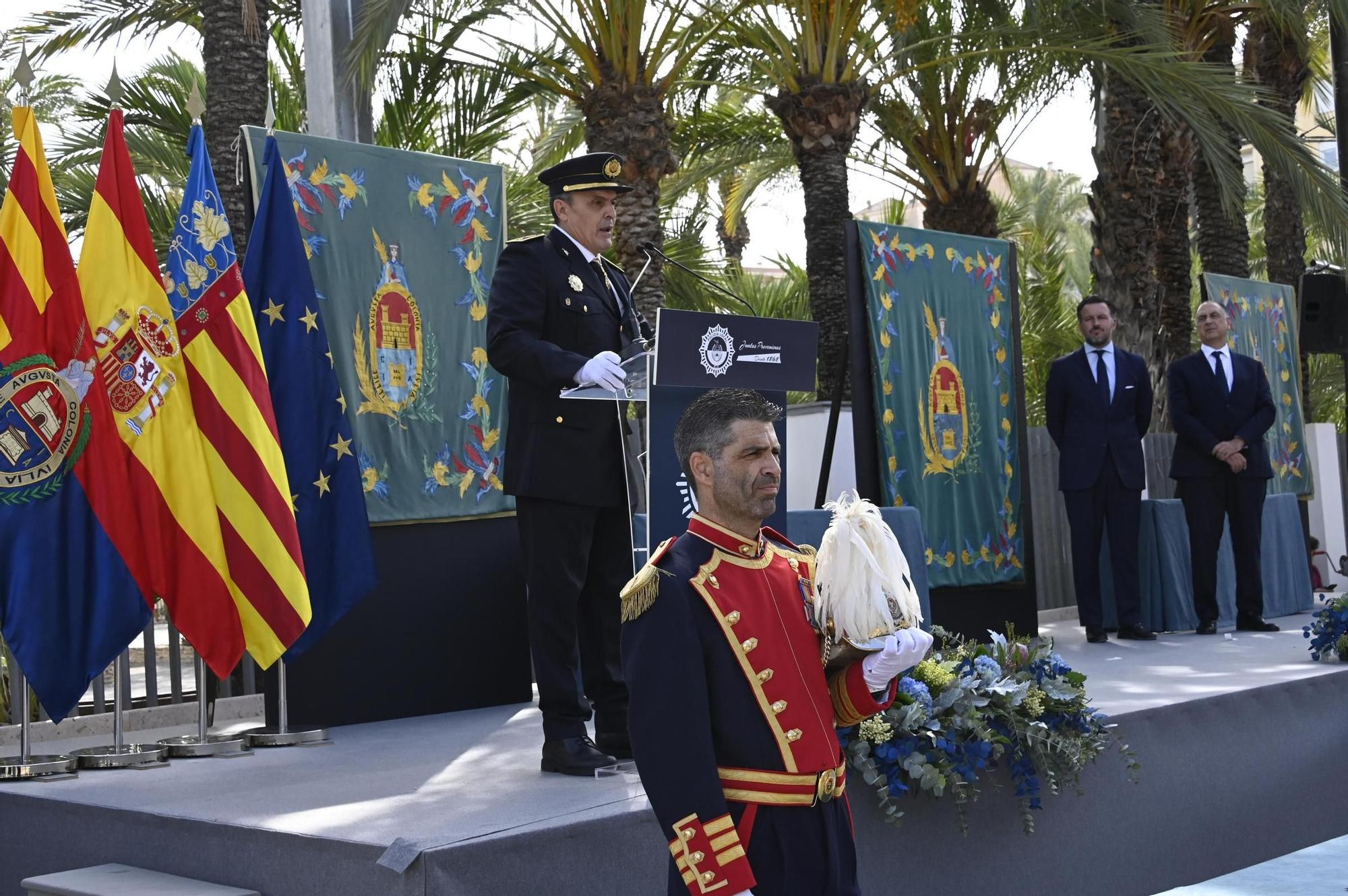 Así ha sido el acto del patrón de la Policía Local de Elche