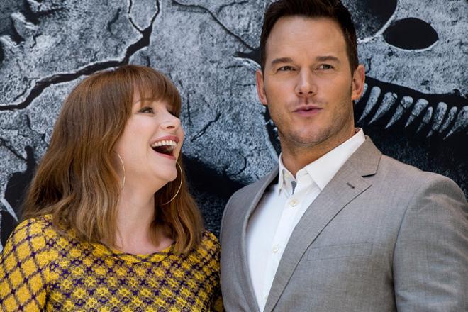 Bryce Dallas Howard y Chris Pratt