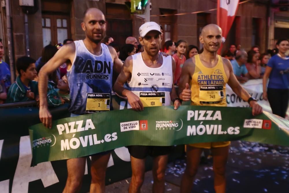 Nuevo éxito de la carrera nocturna de As Travesas con más de 1.300 participantes