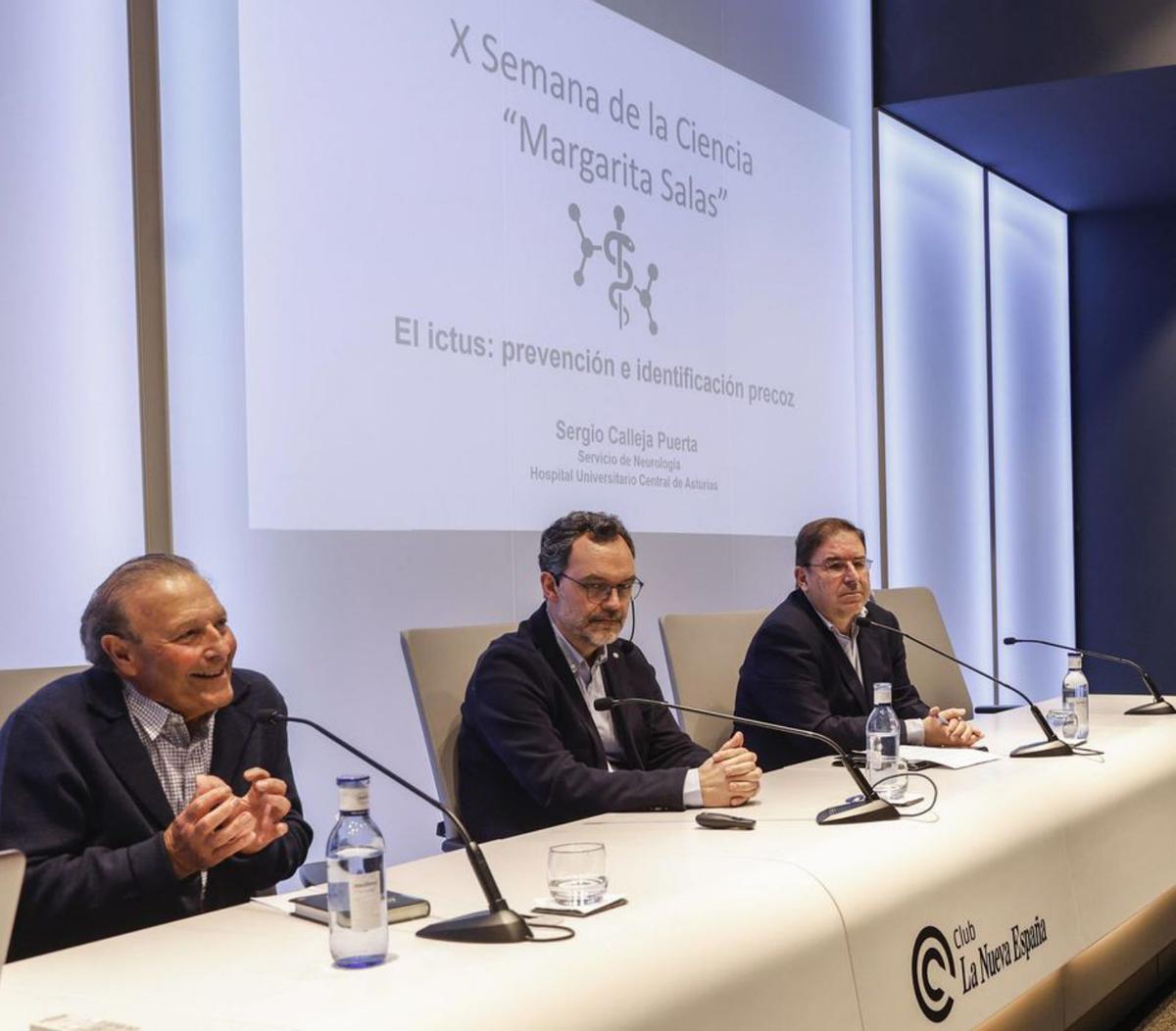 Calleja: "Prevenir el ictus nos protege también de la demencia y el cáncer"