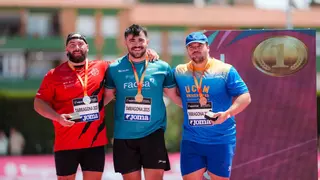 El cartagenero André Müller, bronce en el Nacional de atletismo