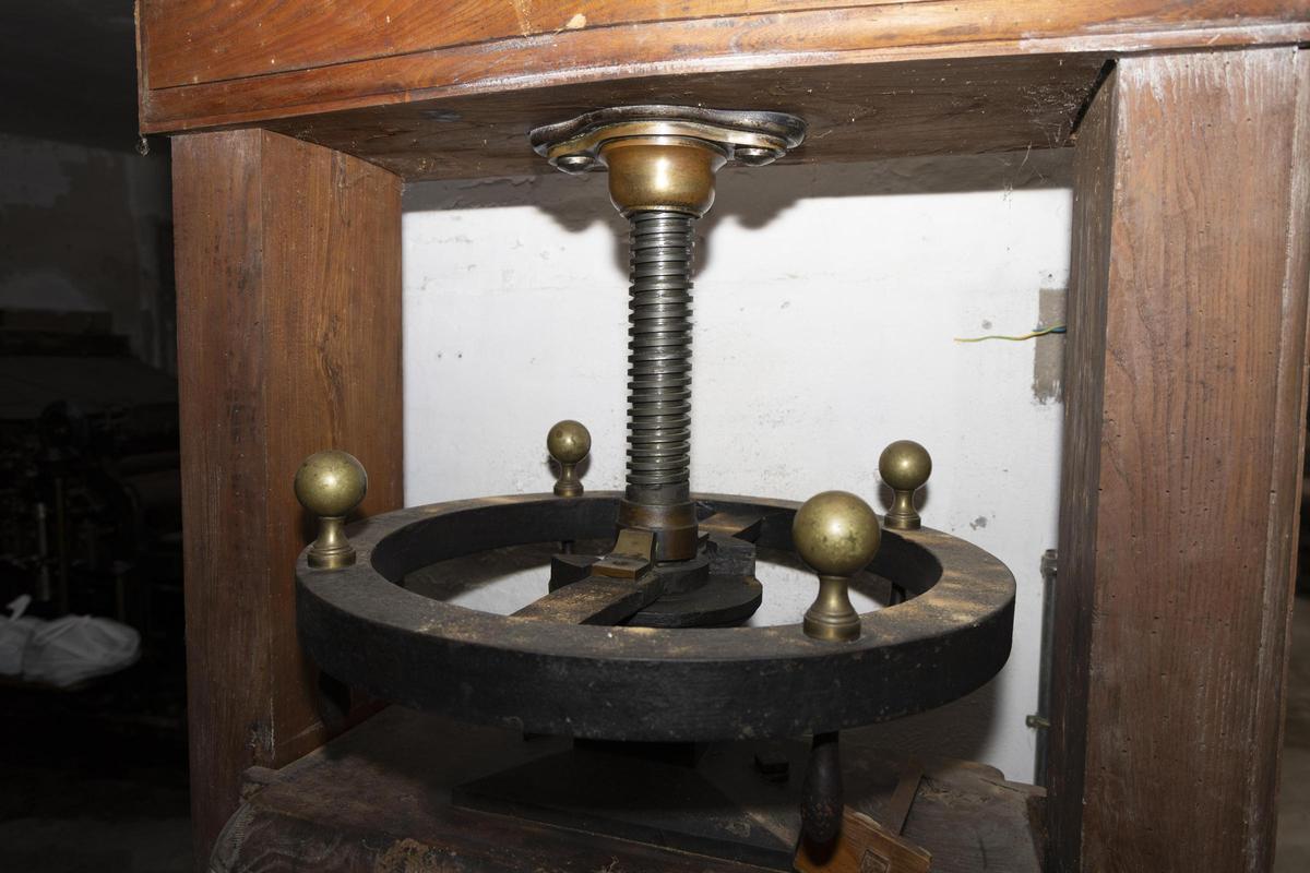 Así es la casa en la que se encuentra la histórica imprenta Matéu Así es la casa en la que se encuentra la histórica imprenta Matéu
