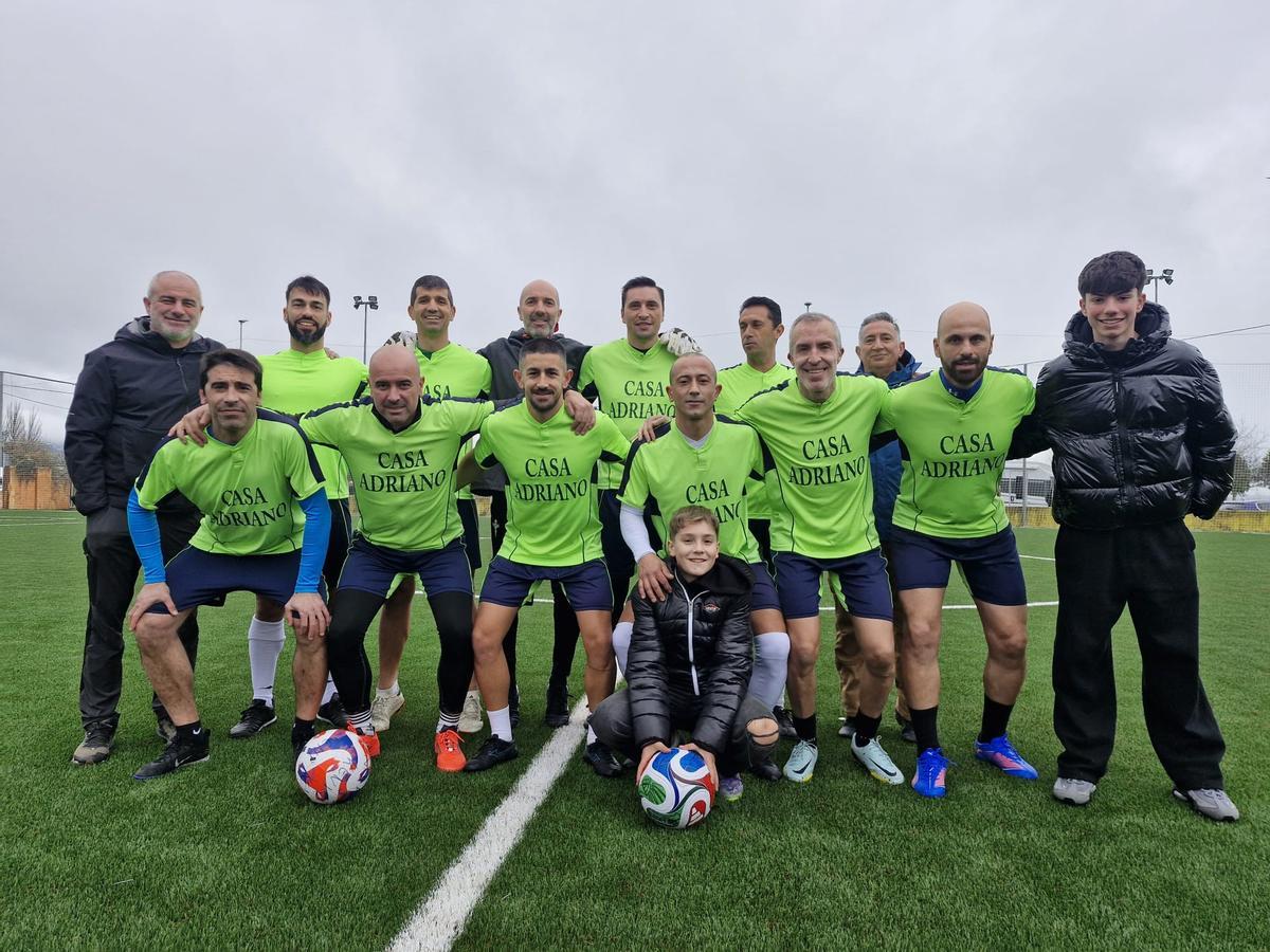 Equipo del Restaurante As da Guía de la Liga Gallaecia Keniata Moaña.